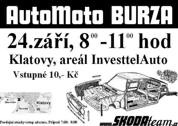 2. AutoMotoBurza Klatovy-burza