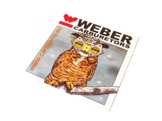 Samolepka Weber se sovou